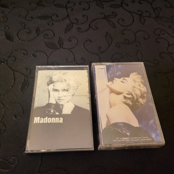 X 2 Madonna Cassette Tapes - Picture 1 of 4